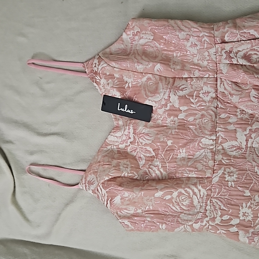 Tulip Floral Lulu's Mini Dress - Picture 4 of 12